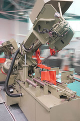 The image of metal-working machine