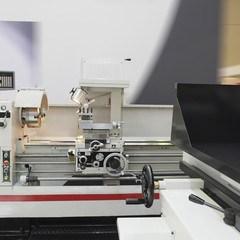 The image of metal-working machine