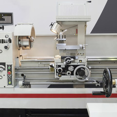 The image of metal-working machine