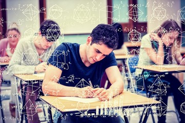 Composite image of maths