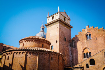 Fototapeta premium San Lorenzo Rotonda in Mantua, Italy