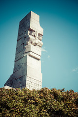 Monument commemorating first battle of Second World War and Poli