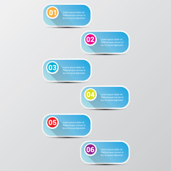 vector Abstract digital illustration Infographic.