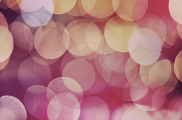Multicolored blurry bokeh abstract background.
