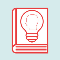book idea creative icon vector illustration graphic