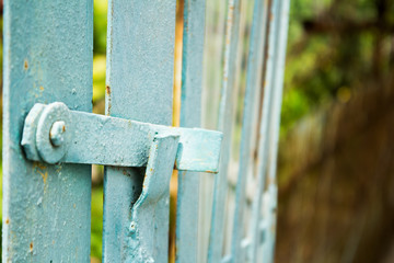 The key is in the old keyhole