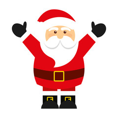 santa claus character icon