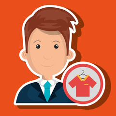 man clothes wear vector illustration graphic eps 10