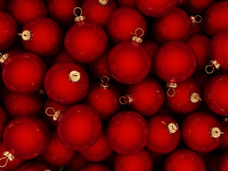 Red Christmas ball