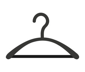 hook hanger clothes isolated icon