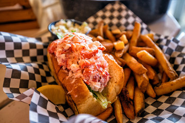 Naklejka premium Maine lobster roll