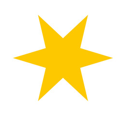 star gold isolated icon