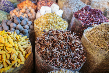 Spices on the Arab market, souk