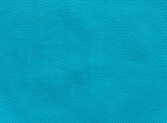 Fototapeta na wymiar Blue nonwoven fabric texture background