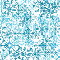 snowflake christmas isolated icon