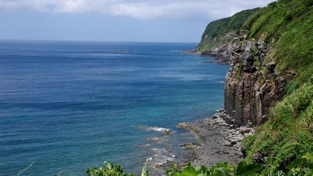 長崎　平戸の風景「塩俵の断崖」