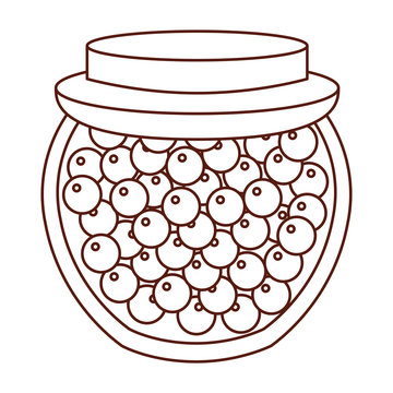 recommend clip art: mason jar with fruits isolated icon