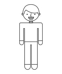 businessman avatar isolated icon