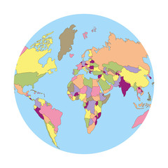 world planet earth isolated icon