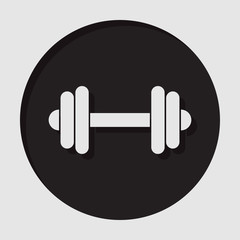 information icon - dumbbell