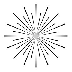 Obraz premium burst frame isolated background