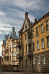 Vyborg, medieval streets of the city
