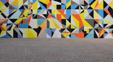 mosaikwand in düsseldorf © Eduard Shelesnjak