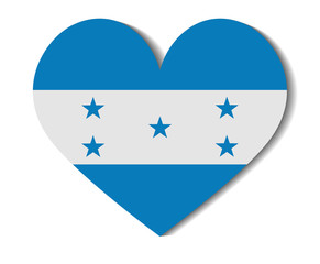 heart flag honduras