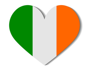 heart flag ireland