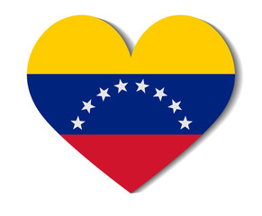 heart flag venezuela