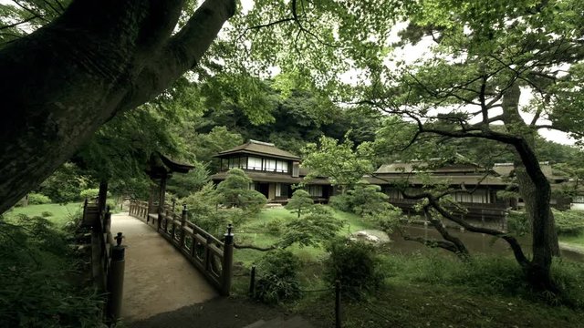 Rinshunkaku in Sankeien wide angle