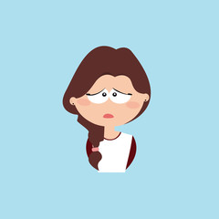 girl expression face