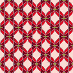 Bright colored seamless ornamen