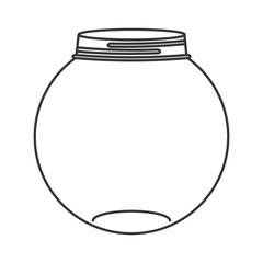 cute mason jar isolated icon