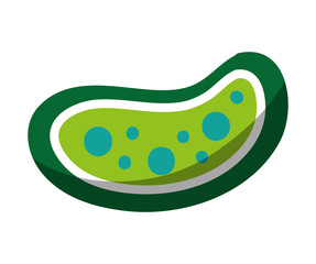 laboratory particle isolated icon