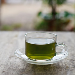 fresh green tea