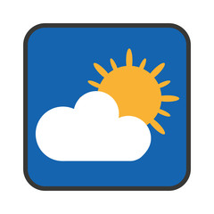 weather app icon isolated