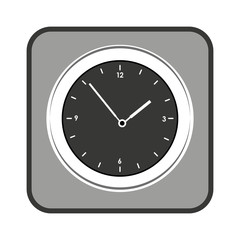 time clock app isolated icon