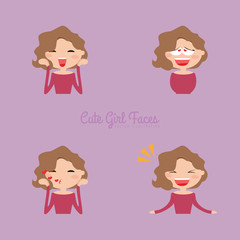 girl expression faces