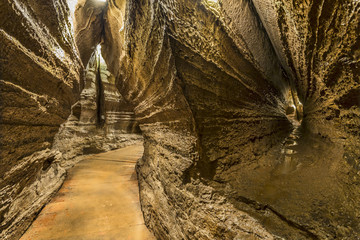 Boardwalk Inside Caves