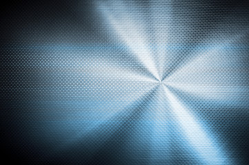 blue metal mesh with light background