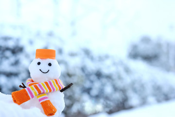 雪だるま　

