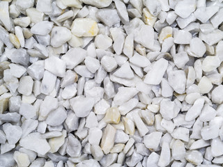 Abstract white pebbles