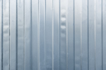 Steel gray blank fence as background