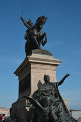 Fototapeta na wymiar The Victor Emmanuel II monument