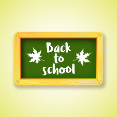 School blackboard. Back to school illustration. Perfect for your design