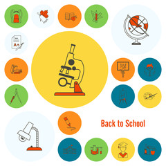 School and Education Icons