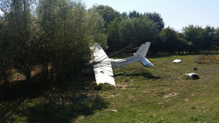 Faux crash d'avion