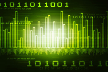 Fototapeta premium business graph