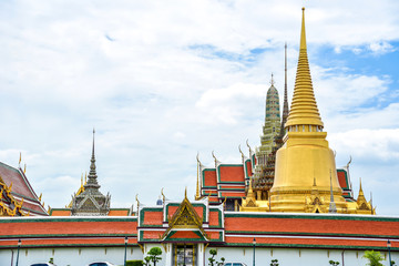 Breathtaking View of the Temple of the Emerald Buddha from the Entrance